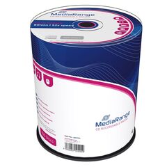 MEDIARANGE CD-R 80' 700MB 52X CAKE BOX X 100 (MR204)