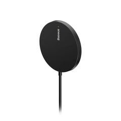 BASEUS ΜΑΓΝΗΤΙΚΌΣ ΑΣΎΡΜΑΤΟΣ ΦΟΡΤΙΣΤΉΣ SIMPLE MINI3 15W ΜΑΎΡΟ (CCJJ040001) (BASCCJJ040001)