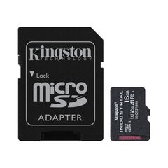 KINGSTON INDUSTRIAL FLASH MEMORY CARD 16 GB MICROSDHC UHS I (SDCIT2/16GB) (KINSDCIT2-16GB)