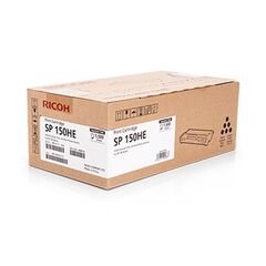 RICOH SP-150 SERIES TNR CRTR BLACK HC (1.5K) (408010) (RICTSP150HC)