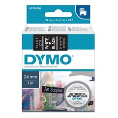 ΤΑΙΝΊΑ ΕΤΙΚΕΤΟΓΡΆΦΟΥ DYMO STANDARD 53721 24 MM X 7 M (ΛΕΥΚΆ ΓΡΆΜΜΑΤΑ ΣΕ ΜΑΎΡΟ ΦΌΝΤΟ) (S0721010) (DYMO53721)