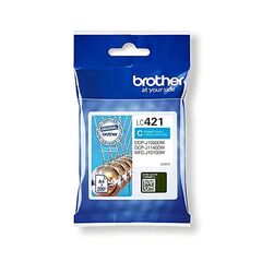 BROTHER ΜΕΛΆΝΙ INKJET LC-421 CYAN (LC-421C) (BRO-LC-421C)