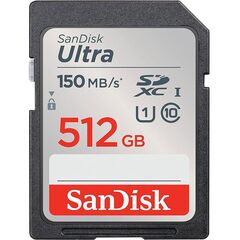 SANDISK ULTRA SDXC UHS-I 512GB (SDSDUNC-512G-GN6IN) (SANSDSDUNC-512G-GN6IN)