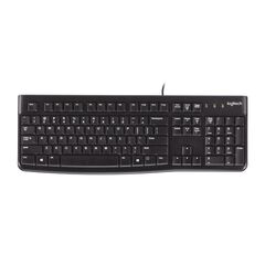 LOGITECH K120 USB US BLACK (920-002508) (LOGK120BK)