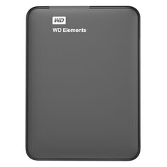 WESTERN DIGITAL ELEMENTS PORTABLE 1TB USB 3.0 (BLACK 2.5") (WDBUZG0010BBK-WESN)