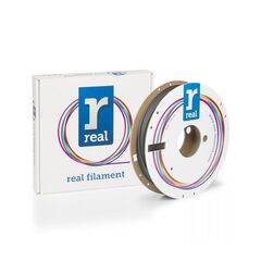 REAL PLA MATTE 3D PRINTER FILAMENT - BLACK - SPOOL OF 0.5KG - 2.85MM (REALPLAMATTEBLACK500MM285)