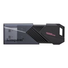 KINGSTON USB STICK DATATRAVELER EXODIA ONYX  DTXON/128GB, USB 3.2, BLACK