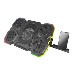 ESPERANZA BREVA COOLING PAD ΓΙΑ LAPTOP ΈΩΣ 17" ΜΕ 5 ΑΝΕΜΙΣΤΉΡΕΣ ΚΑΙ ΦΩΤΙΣΜΌ (EGC107) (ESPEGC107)