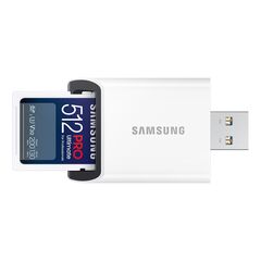 SAMSUNG SDXC 512GB CLASS 10 U3 V30 UHS-I (MB-SY512SB/WW) (SAMMB-SY512SB-WW)