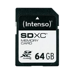 INTENSO SDXC-CARD 64GB CLASS 10 (3411490) (NSO3411490)