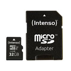 INTENSO MICROSDHC CARD 32GB PREMIUM CLASS 10 U1 (3423480) (NSO3423480)