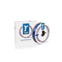 REAL PLA TOUGH 3D PRINTER FILAMENT - BLUE - SPOOL OF 0.5KG - 1.75MM (REALPLATBLUE500MM175)