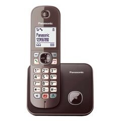 ΑΣΎΡΜΑΤΟ ΤΗΛΈΦΩΝΟ PANASONIC KX-TG6851GRA ΚΑΦΈ (KX-TG6851GRA) (PANKXTG6851GRA)