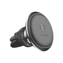 BASEUS MAGNETIC CAR PHONE HOLDER AIR VENT BLACK (C40141201113-00) (BASC40141201113-00)