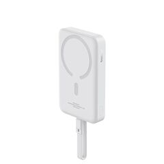 BASEUS MAGSAFE POWER BANK 10000MAH 30W WHITE (P1002210B223-00) (BASP1002210B223-00)