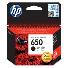 HP ΜΕΛΆΝΙ INKJET NO.650 BLACK (CZ101AE) (HPCZ101AE)