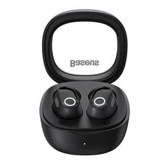 BASEUS BOWIE WM02 TWS IN-EAR BLUETOOTH HANDSFREE ΑΚΟΥΣΤΙΚΆ BLACK (NGTW370201) (BASNGTW370201)