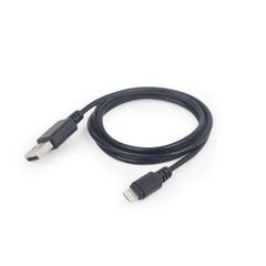 GEMBIRD CC- USB2-AMLM-2M CABLE ( USB 2.0 M - LIGHTNING M; 2M; BLACK) (CC-USB2-AMLM-2M) (GEMCC-USB2-AMLM-2M)