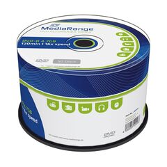 MEDIARANGE DVD-R 120' 4.7GB 16X CAKE BOX X 50 (MR444)