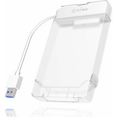 RAIDSONIC ICY BOX ΘΉΚΗ ΓΙΑ ΣΚΛΗΡΌ ΔΊΣΚΟ 2.5" SATA III ΜΕ ΣΎΝΔΕΣΗ USB 3.0 ΣΕ ΔΙΆΦΑΝΟ ΧΡΏΜΑ (IB-AC703-U3) (RSCIB-AC703-U3)