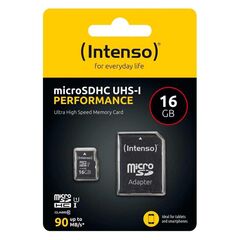 INTENSO MICROSD-CARD CLASS10 UHS-I 16GB (3424470) (NSO3424470)