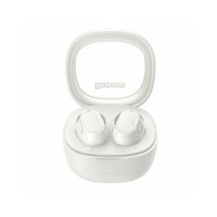 BASEUS BOWIE WM02 IN-EAR BLUETOOTH HANDSFREE ΑΚΟΥΣΤΙΚΆ ΜΕ ΘΉΚΗ ΦΌΡΤΙΣΗΣ ΛΕΥΚΆ (NGTW180002) (BASNGTW180002)