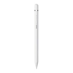 BASEUS ACTIVE STYLUS  SMOOTH WRITING SERIES WITH WIRELESS CHARGING LIGHTNING WHITE (P80015806211-02) (BASP80015806211-02)