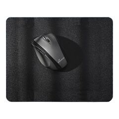 MEDIARANGE FLAT MOUSEPAD 250X220X3MM BLACK (MROS253)