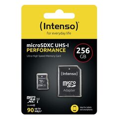 INTENSO MICROSD-CARD CLASS10 UHS-I 256GB (3424492) (NSO3424492)