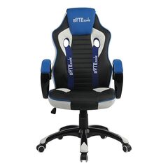 GAMING CHAIR BYTEZONE RACER PRO BLACK/GRAY/BLUE (GC2590B) (BTZGC2590B)