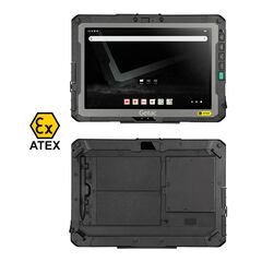 GETAC TABLET ZX10-EX, 10.1", 4/64GB, 4G, 9980MAH, IP66/MIL-STD-810H/ATEX/IECEX, ANDROID 13, ΜΑΎΡΟ