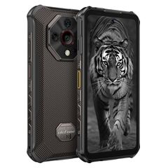 ULEFONE SMARTPHONE ARMOR X16, 6.56", 6/128GB, 10360MAH, IP68/IP69K/MIL-STD-810H, ΜΑΎΡΟ