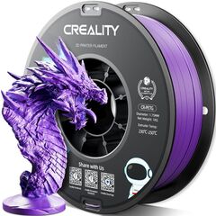 CREALITY CR-PETG PURPLE 3D PRINTER FILAMENT, HARD GLOSSY, TENSILE STR. 49MPA, 1 KG SPOOL1.75