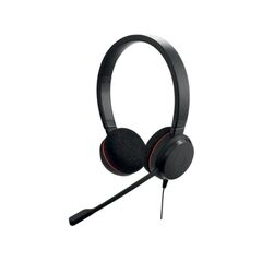 JABRA EVOLVE 20 STEREO PROFESSIONAL CORDED HEADSET UC USB-C/USB-A ADAPTER - PASSIVE NOISE CANCELLATION USB-C AND USB-A CONNECTIVITY (4999- 829-269)