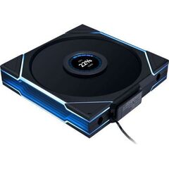 LIAN LI UNI FAN TL-LCD WIRELESS 140 BLACK (1PC) CASE FAN - NO CONTROLLER INCLUDED