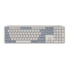 KEYCHRON B6 PRO (B6P-K11) ULTRASLIM WIRELESS KEYBOARD ZMK ONLINE CUSTOMIZATION - RETRO BLUE 100% US