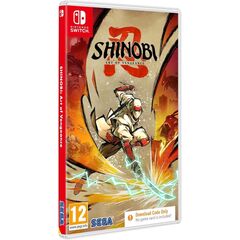 SHINOBI: ART OF VENGEANCE SWITCH (CODE IN BOX &ORIGINAL OUTFIT & AMULET)