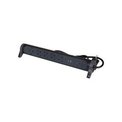 LEGRAND SURGEARREST 5 OUTLETS 1.5M CABLE SPD BLACK/GREY ROTATING