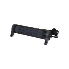 LEGRAND SURGEARREST 3 OUTLETS 1.5M CABLE  BLACK/GREY ROTATING