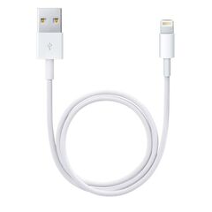 APPLE ΚΑΛΏΔΙΟ ΣΎΝΔΕΣΗΣ LIGHTINING-USB ΛΕΥΚΌ 1M (MD818ZM/A) (APPMD818ZM/A)