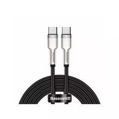 BASEUS CABLE USB-C TO USB-C CAFULE 100W 2M BLACK (CATJK-D01) (BASCATJK-D01)
