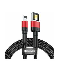 BASEUS BRAIDED USB TO LIGHTNING CABLE ΚΌΚΚΙΝΟ 1M (CALKLF-G91)) (BASCALKLFG91)