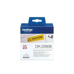 BROTHER P-TOUCH ENDLESS LABEL YELLOW 15.2M X 62MM (DK22606) (BRODK22606)