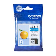 BROTHER ΜΕΛΆΝΙ INKJET LC-3211C CYAN (LC-3211C) (BRO-LC-3211C)