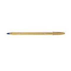 ΣΤΥΛΌ ΔΙΑΡΚΕΊΑΣ BIC BALLPOINT 1.0MM CRISTAL ORIGINAL SHINE ΧΡΥΣΌ (ΜΠΛΕ) (9213401) (BIC9213401)