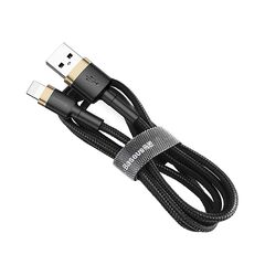 BASEUS CAFULE BRAIDED USB TO LIGHTNING CABLE ΧΡΥΣΌ 1M (CALKLF-BV1) (BASCALKLFBV1)