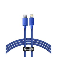 BASEUS CRYSTAL SHINE BRAIDED USB-C TO LIGHTNING CABLE 20W ΜΩΒ 1.2M (CAJY000203) (BASCAJY000203)