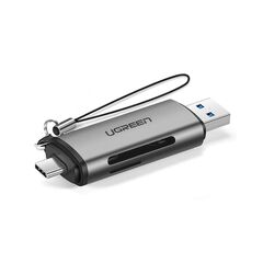 UGREEN 2-IN-1 USB 3.0 / USB-C CARD READER (50706) (UGR50706)