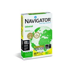 ΕΠΑΓΓΕΛΜΑΤΙΚΌ ΧΑΡΤΊ ΕΚΤΎΠΩΣΗΣ NAVIGATOR BONUS PACK A4 80G/M² 500+50 ΦΎΛΛΑ (NVG330962P)