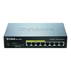 D-LINK SWITCH DGS-1008P 8-PORT 10/100/1000MBPS 4 POE PORTS